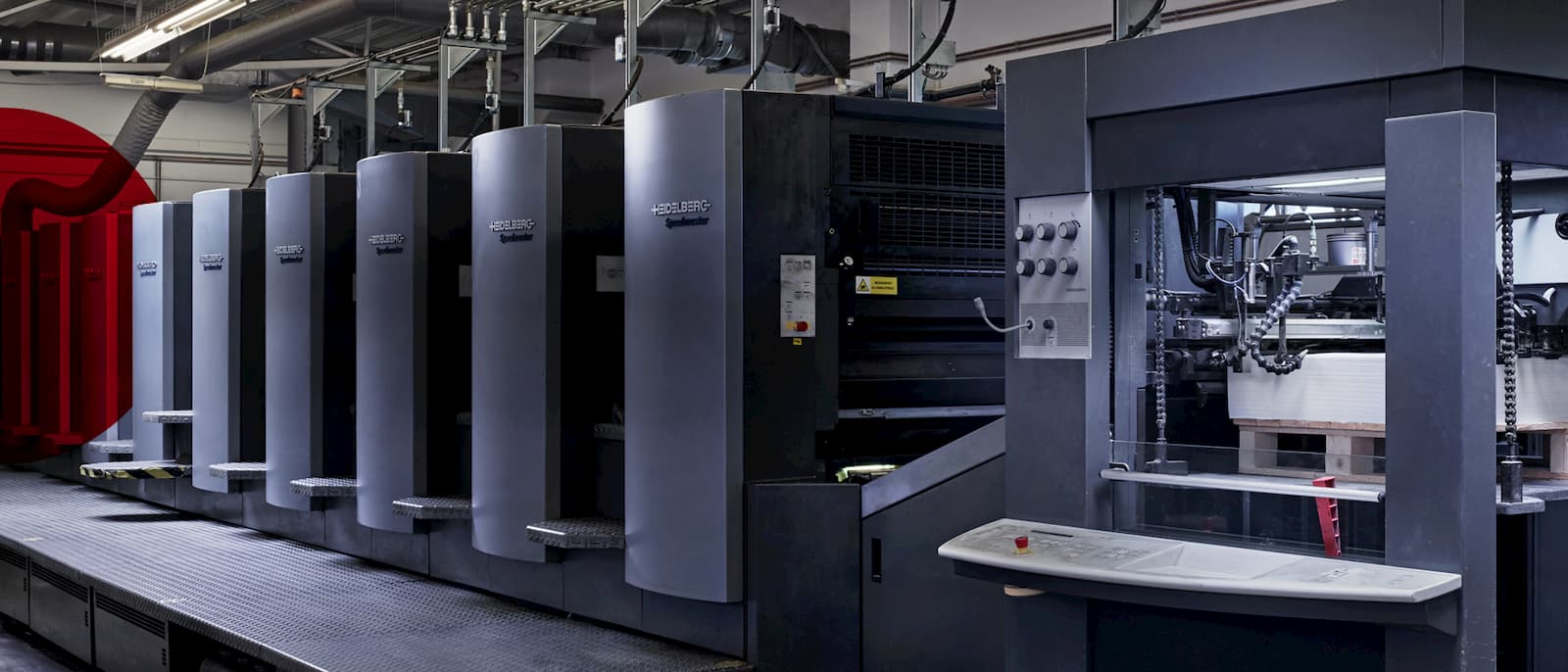 Heidelberg offset printing machine